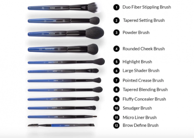 BH Cosmetics Constellation Brush Set | LooksLikeLove Store UAE