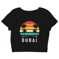 Dubai Vibes Cropped Shirt | LooksLikeLove Store UAE
