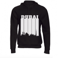 Dubai Skyline Hoodie | LooksLikeLove Store UAE