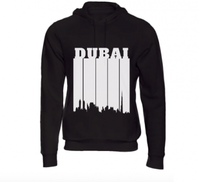 Dubai Skyline Hoodie | LooksLikeLove Store UAE