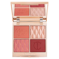 Charlotte Tilbury Pillow Talk Beautifying Blush and Highlighter Palette in Med/ Deep | LooksLikeLove UAE Makeup and Skincare
