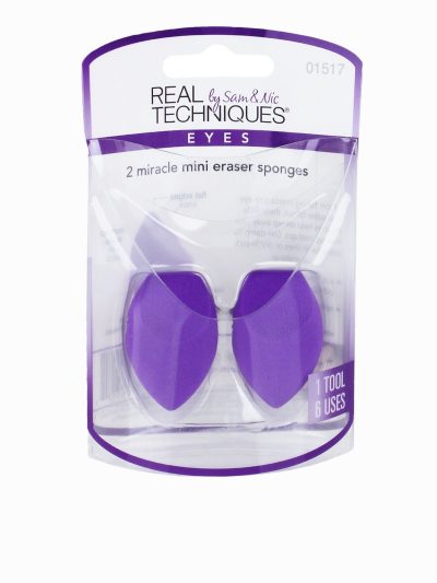 REAL TECHNIQUES 2 Miracle Mini Eraser Sponges | LooksLikeLove Makeup and Skincare UAE