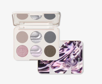 Morphe ChromaPlus 6-Pan Eyeshadow Palette in Cyber Chrome | LooksLikeLove UAE Makeup and Skincare